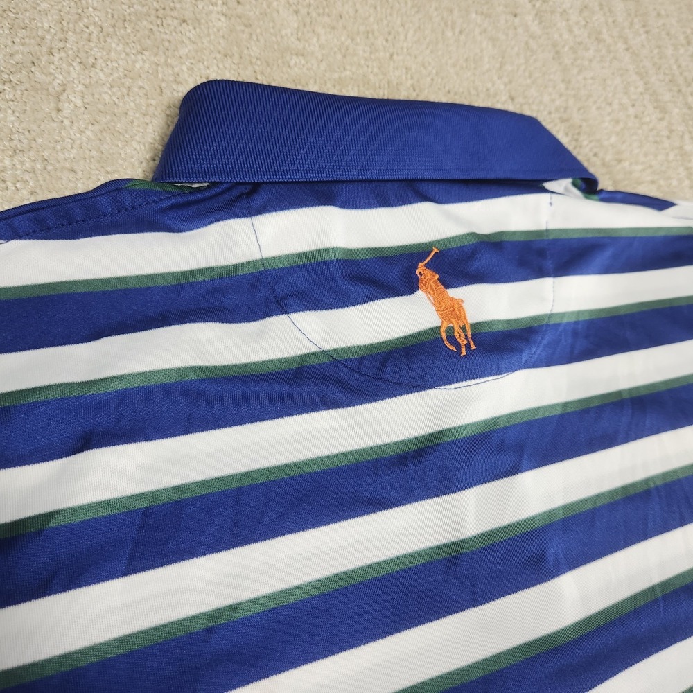 Ralph Lauren Performance Polo Men L PGA Ocean Course Big Pony Golf Shirt Wick - Picture 6 of 11